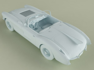 chevrolet corvette sr2 3D Model