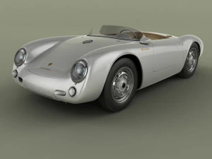porsche 550 casus 3D Model