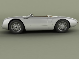 porsche 550 spyder Modelo 3D