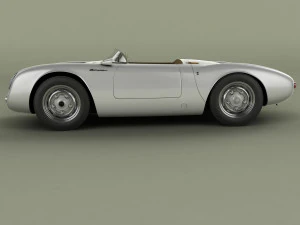 porsche 550 spyder 3D Model