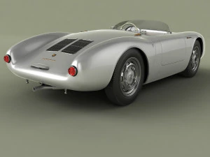 porsche 550 spyder 3D Model