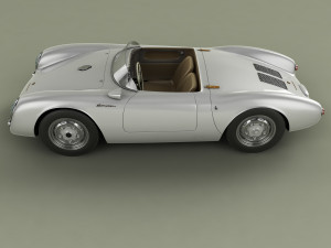 porsche 550 spyder Modelo 3D