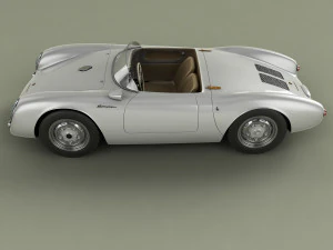 porsche 550 spyder 3D Model