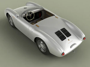 porsche 550 spyder 3D Model