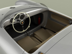porsche 550 spyder Modelo 3D