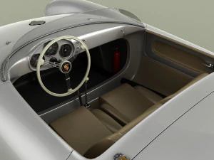 porsche 550 spyder 3D Model