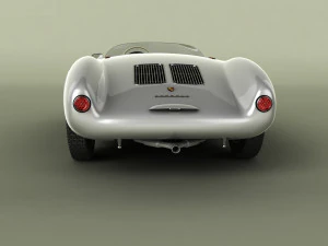 porsche 550 spyder 3D Model
