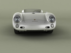 porsche 550 spyder Modelo 3D