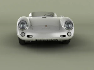 porsche 550 spyder 3D Model