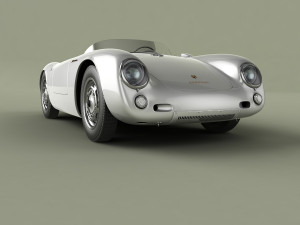 porsche 550 spyder Modelo 3D