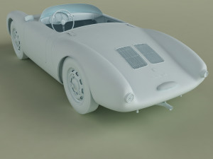 porsche 550 spyder Modelo 3D