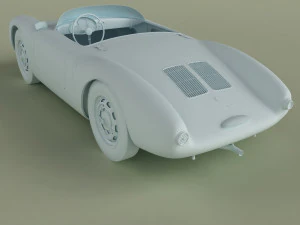 porsche 550 spyder 3D Model