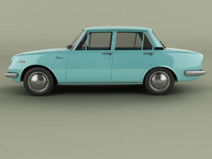 toyota corona t40 sedan 3D Model