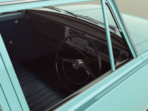 toyota corona t40 sedan 3D Модель