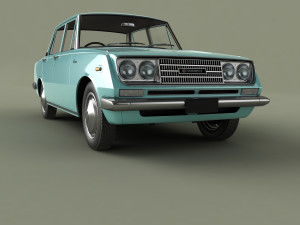 toyota corona t40 sedan 3D Модель