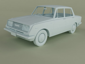 toyota corona t40 sedan 3D Модель