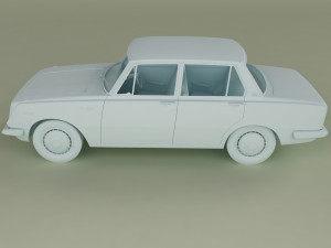 toyota corona t40 sedan 3D Модель