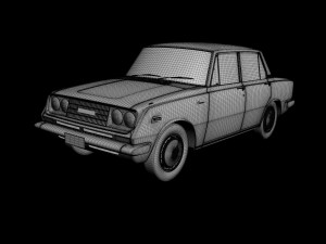 toyota corona t40 sedan 3D Модель