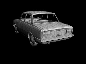 toyota corona t40 sedan 3D Модель