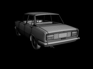 toyota corona t40 sedan 3D Модель