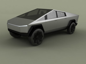 tesla cybertruck 3D-Modell