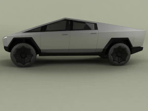 tesla cybertruck 3D Model
