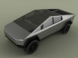 tesla cybertruck 3D Model