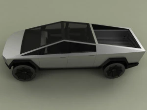 tesla cybertruck 3D Model