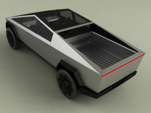 tesla cybertruck 3D Model