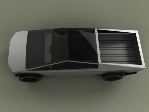 tesla cybertruck 3D Model