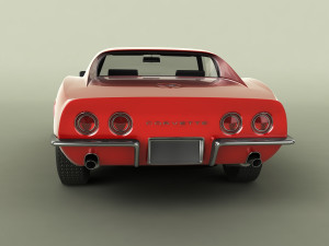 chevrolet corvette c3 coupe 3D 모델
