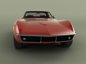 chevrolet corvette c3 coupe 3D 모델