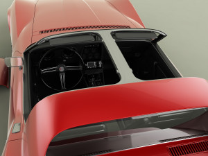 chevrolet corvette c3 coupe 3D 모델
