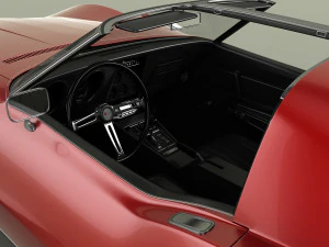 chevrolet corvette c3 coupe 3D Model
