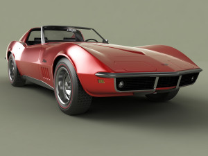 chevrolet corvette c3 coupe 3D 모델