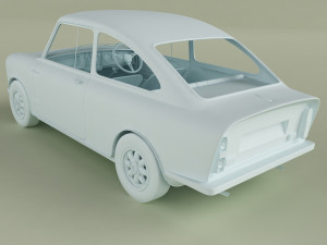 broadspeed gt 2plus2 coupe 3D Model