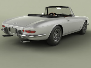 ferrari 365 gts 3Dモデル
