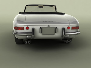 ferrari 365 gts 3Dモデル