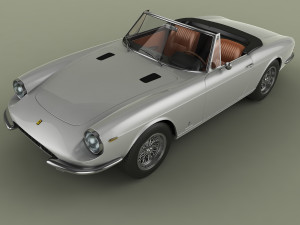 ferrari 365 gts 3Dモデル
