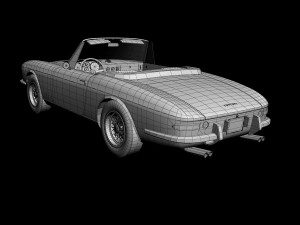 ferrari 365 gts 3Dモデル