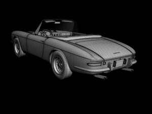 ferrari 365 gts 3Dモデル