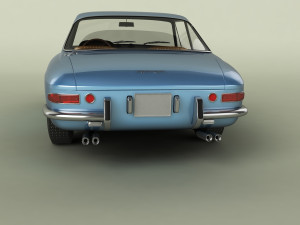 ferrari 365 gtc 3D Model