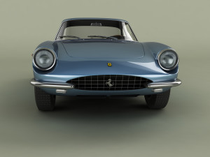 ferrari 365 gtc 3D Model
