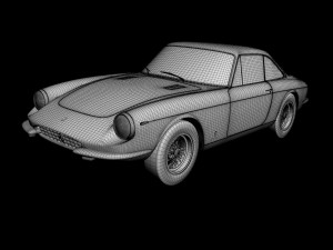 ferrari 365 gtc 3D Model