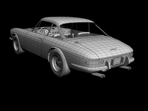 ferrari 365 gtc 3D Model
