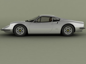 dino ferrari 246 gt Model 3D