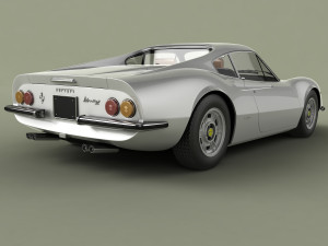 dino ferrari 246 gt Model 3D
