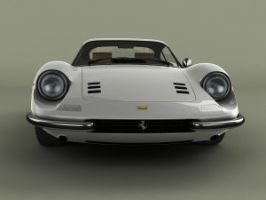 dino ferrari 246 gt Model 3D