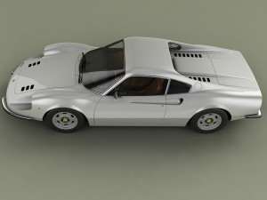 dino ferrari 246 gt Model 3D
