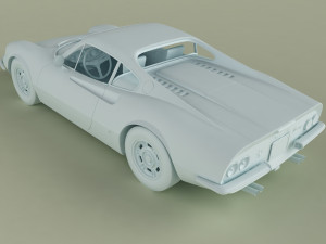 dino ferrari 246 gt Model 3D